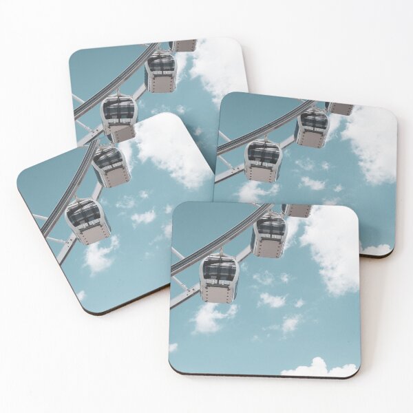 Item preview, Observation wheel on blue sky, Blue version designed and sold by resket.