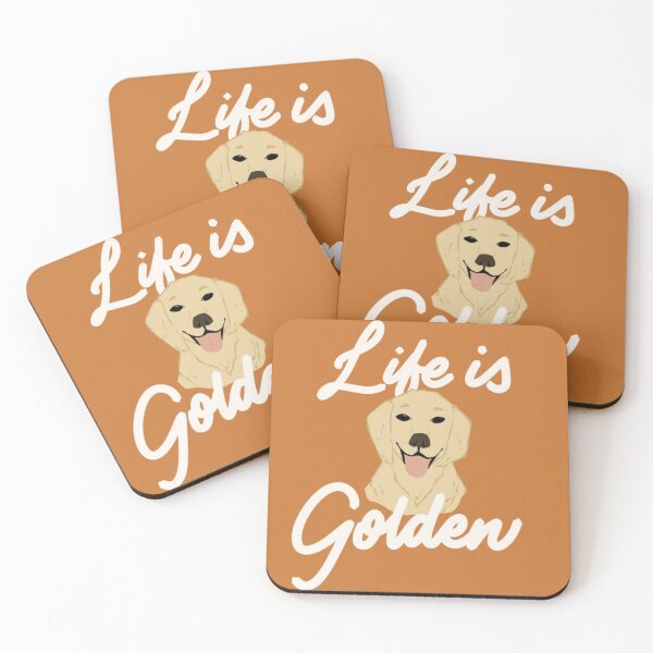 Item preview, Life Is Golden designed and sold by FiveBarks.