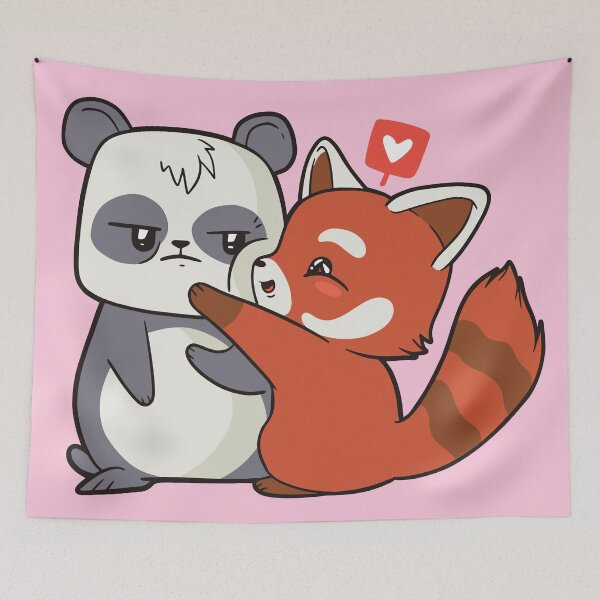 Item preview, Trash Panda Loves Real Panda designed and sold by SLAG-Creative.
