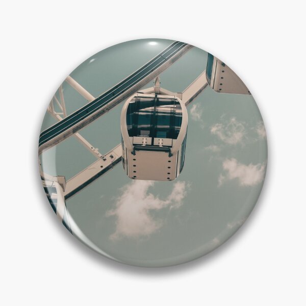 Item preview, Observation wheel on blue sky, warm version designed and sold by resket.