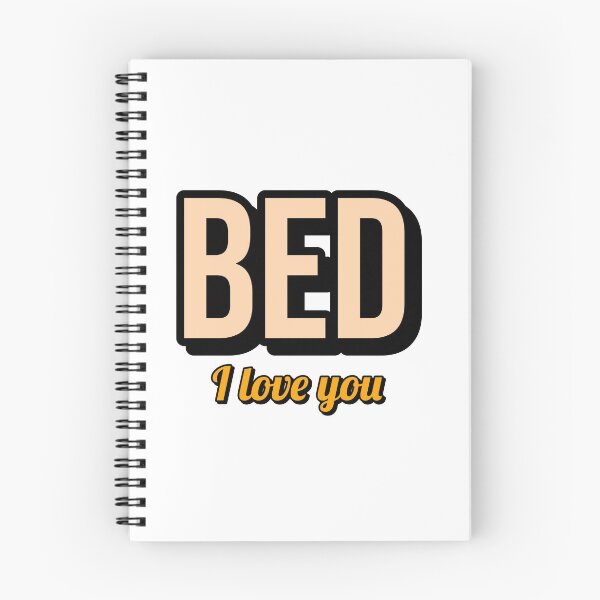 Item preview, BED I LOVE YOU designed and sold by Happy  Soul Store.