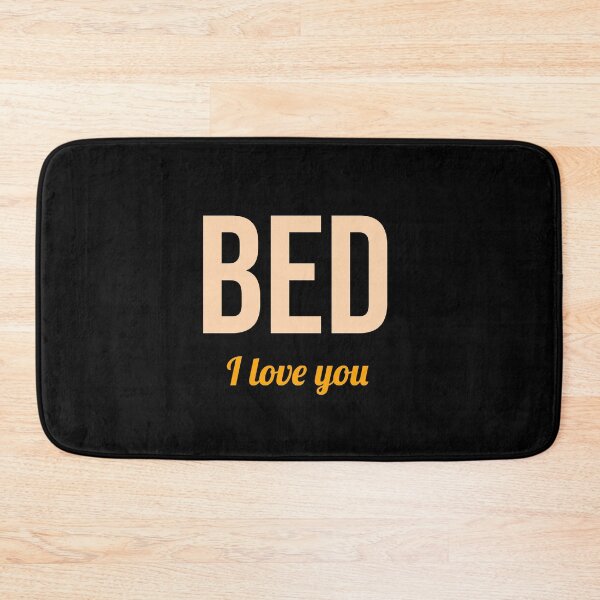 Item preview, BED I LOVE YOU designed and sold by Happy  Soul Store.