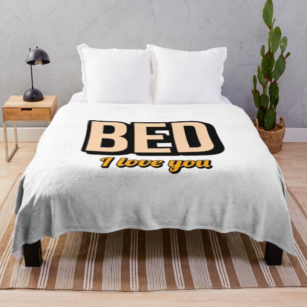 Item preview, BED I LOVE YOU designed and sold by Happy  Soul Store.