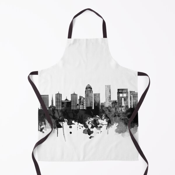 Item preview, louisville skyline bw designed and sold by BekimART2.
