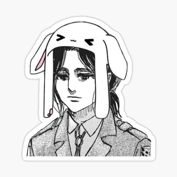 Pieck in a Bunny Hat Sticker Sticker