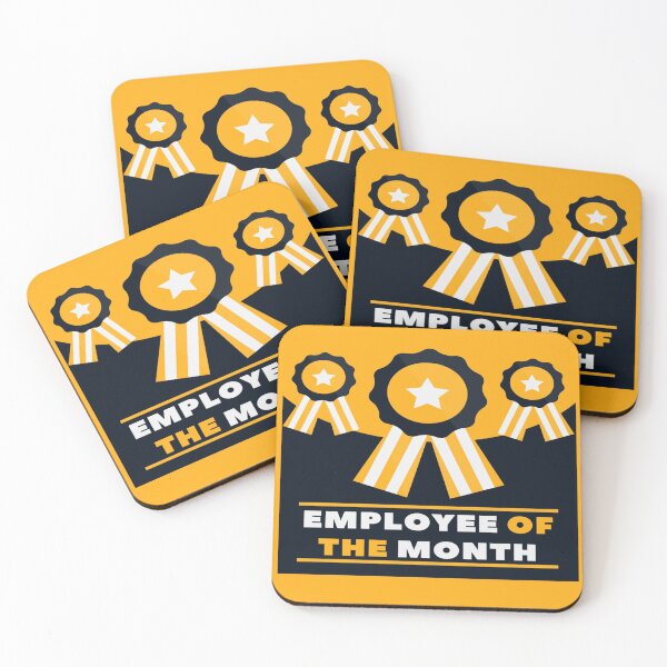Item preview, Back To Back Work From Home Employee Of The Month - Funny designed and sold by mewsis.