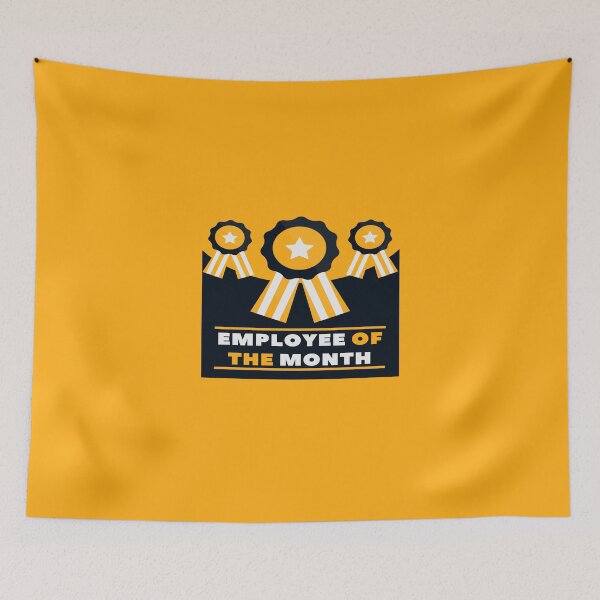 Item preview, Back To Back Work From Home Employee Of The Month - Funny designed and sold by mewsis.