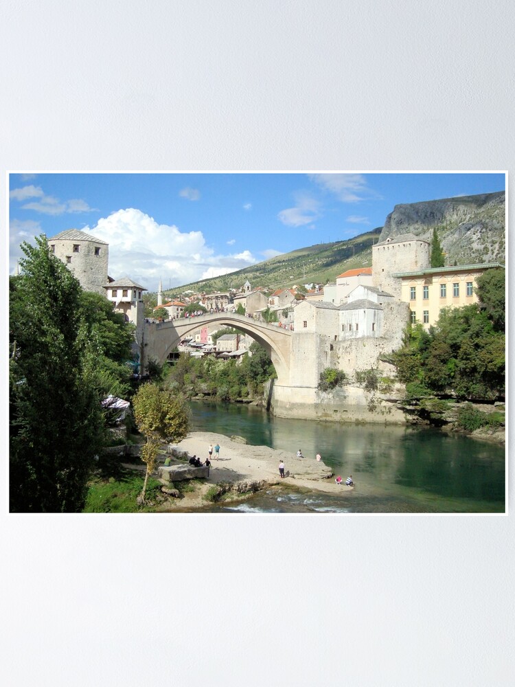 Thumbnail 1 of 3, Poster, Mostar Bridge designed and sold by QualitySolution.