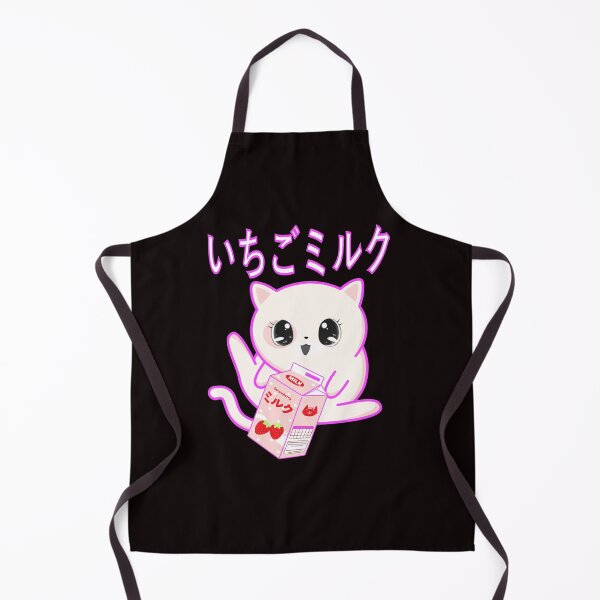 Item preview, Strawberry Milk Carton Pastel Goth Japanese Kawaii Cute Cat designed and sold by MyFreakyWorld.