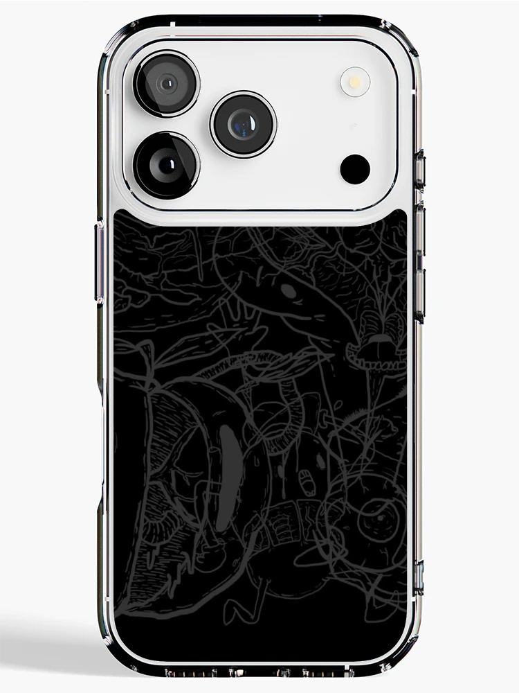 Thumbnail 1 of 5, iPhone Case, Character Pattern designed and sold by RottenBrainStem.