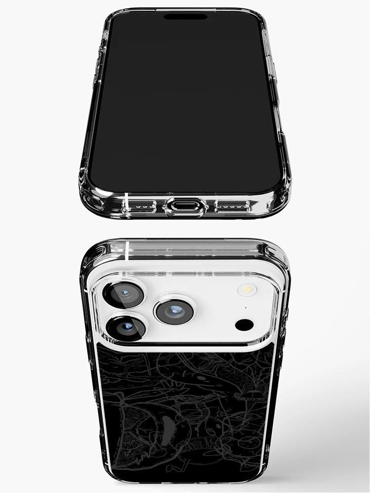 Thumbnail 3 of 5, iPhone Case, Character Pattern designed and sold by RottenBrainStem.