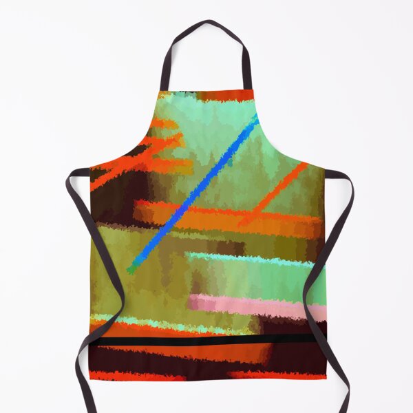 Aperçu de l'œuvre Juste des lignes colorées, peinture abstraite créée et vendue par blueocan.
