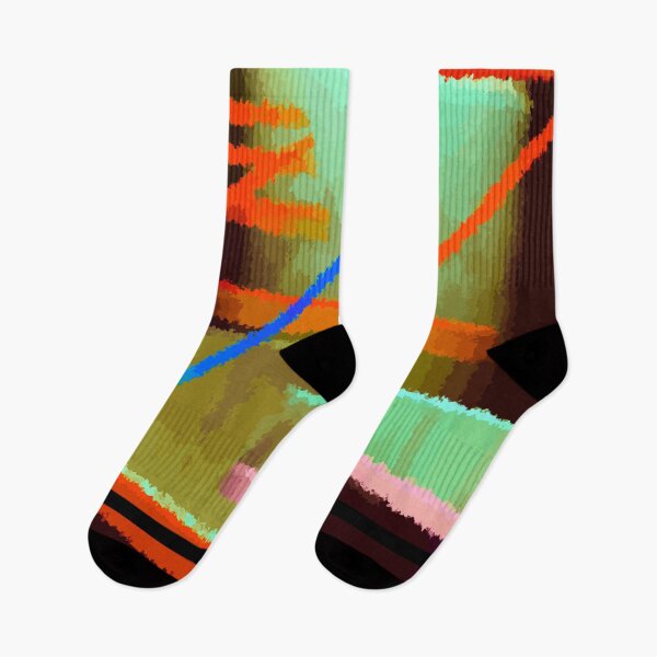 Item preview, Just Colored Lines, Abstract Paintng designed and sold by blueocan.