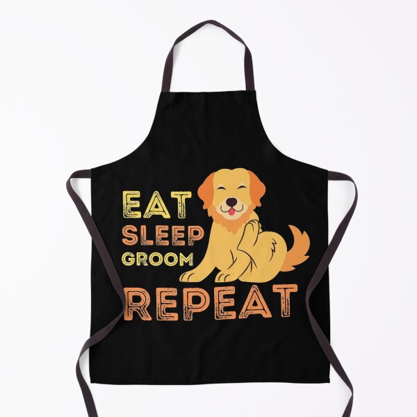 Item preview, Dog Grooming Eat Sleep Groom Repeat designed and sold by Joy Poddar.