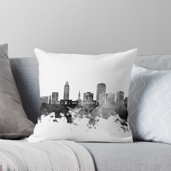 Item preview, baton rouge skyline bw designed and sold by BekimART2.