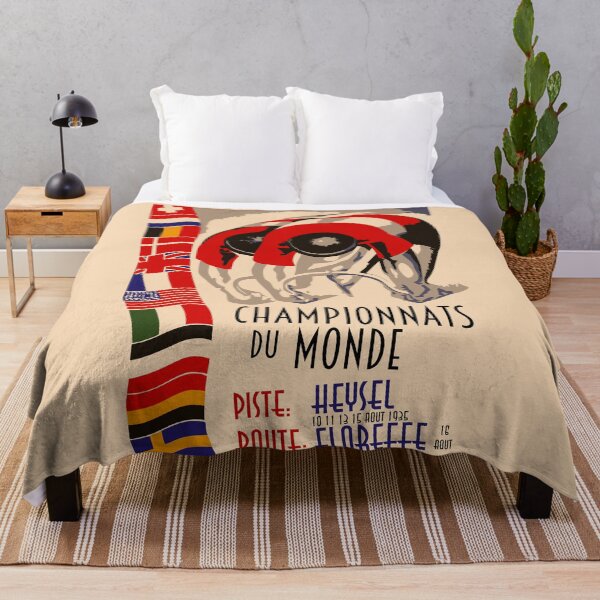 Aperçu de l'œuvre Championnats du monde de cyclisme rétro 1935 Bruxelles créée et vendue par aapshop.