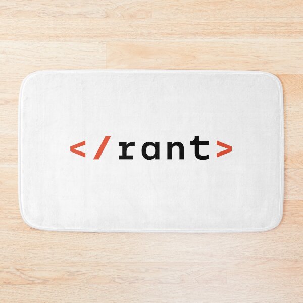 Item preview, End of Rant | Coding | HTML designed and sold by itsokaybyme.