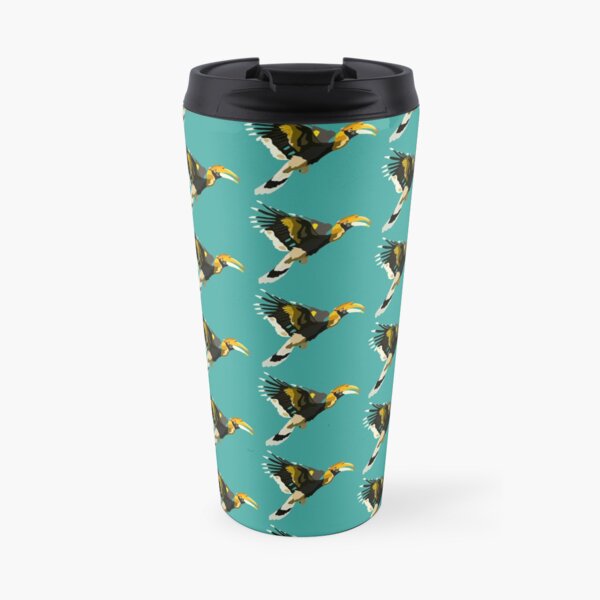 G is for Great Hornbill Travel Mug