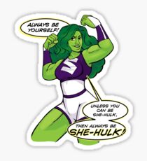 Always Be She-Hulk Sticker