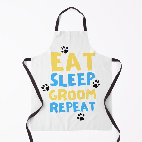 Item preview, Dog Grooming Eat Sleep Groom Repeat designed and sold by Joy Poddar.