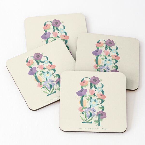 Item preview, Floral Illustration Women's Day, March 8, Feminine Floral Design, Poppies, Flower Garden designed and sold by Angelica  Venegas.