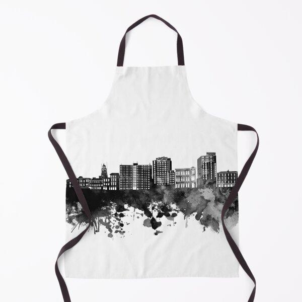 Item preview, portland skyline bw designed and sold by BekimART2.