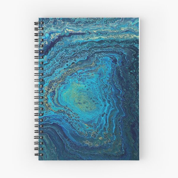 Item preview, Arte fluido, azul agua líquida abstracta designed and sold by Felicity Osborne.