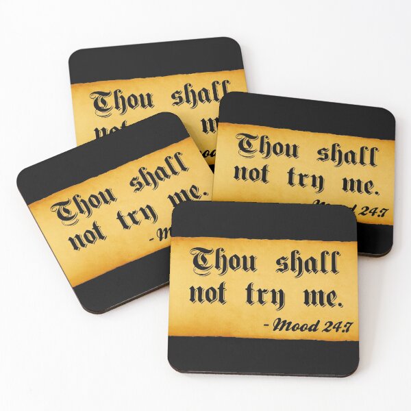 Item preview, Thou Shall Not Try Me designed and sold by AimarsKloset.
