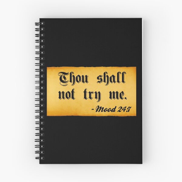 Item preview, Thou Shall Not Try Me designed and sold by AimarsKloset.