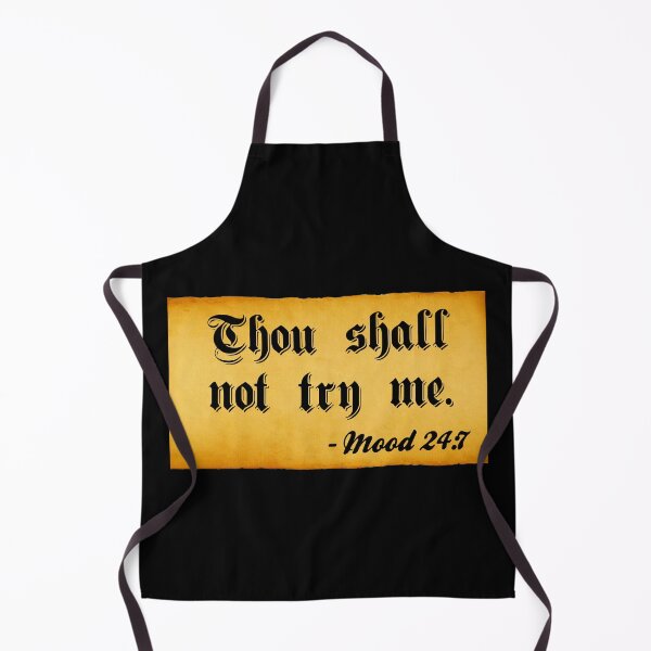 Item preview, Thou Shall Not Try Me designed and sold by AimarsKloset.