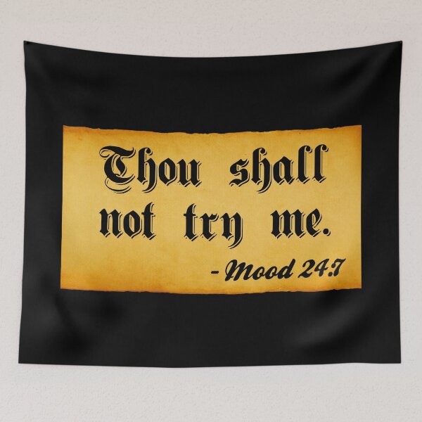 Item preview, Thou Shall Not Try Me designed and sold by AimarsKloset.