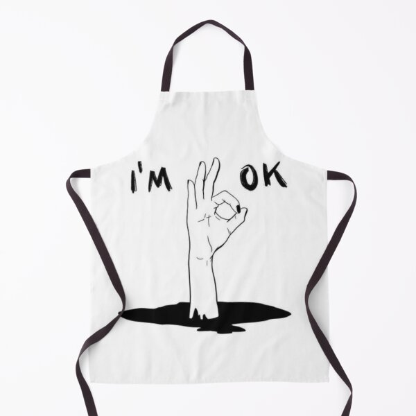 Item preview, I'M OK , never give up designed and sold by Ladyvml.