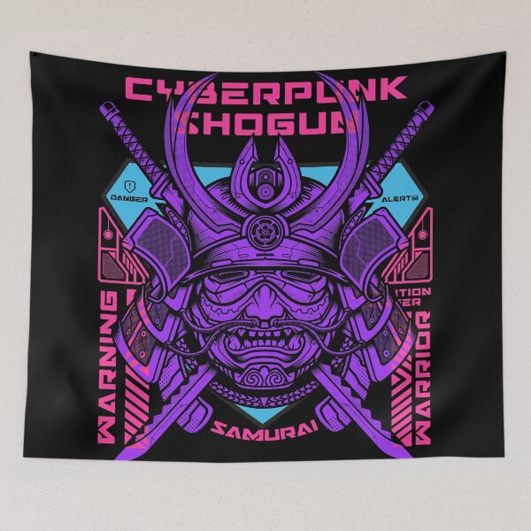 Item preview, cyberpunk samurai shogun designed and sold by redwane.