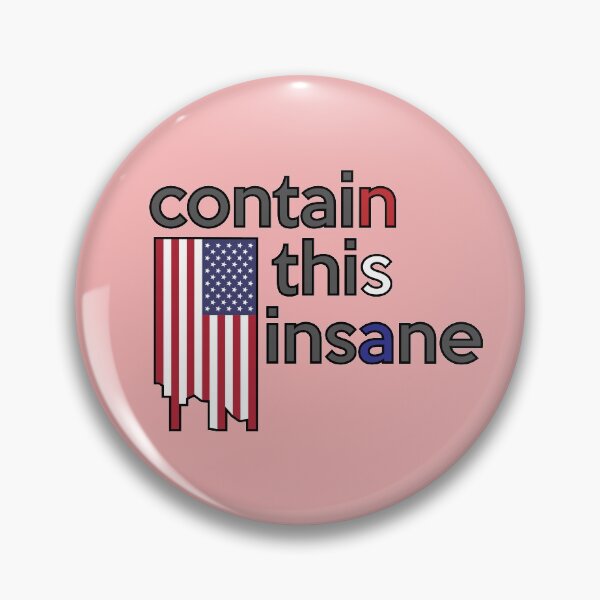 Item preview, Contain This Insane designed and sold by Sabrina Fuller.