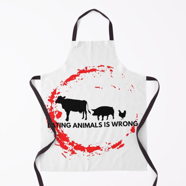 Artikelvorschau, eating animals is wrong entworfen und verkauft von ReneeMarie1.