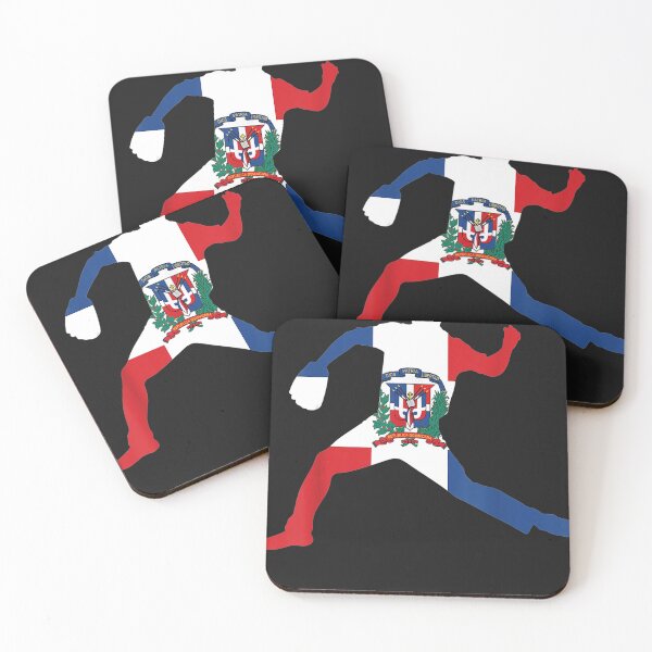 Item preview, Dominican Flag Dominican Republic Baseball designed and sold by SharonBender.