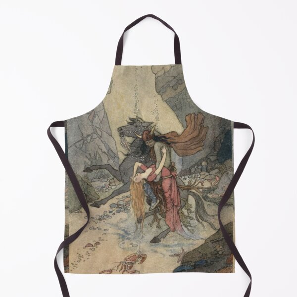 Item preview, Barbarian on a Horse illustration - Warwick Goble designed and sold by Vintage Designs +.
