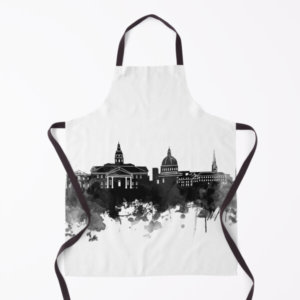 Item preview, annapolis skyline bw designed and sold by BekimART2.