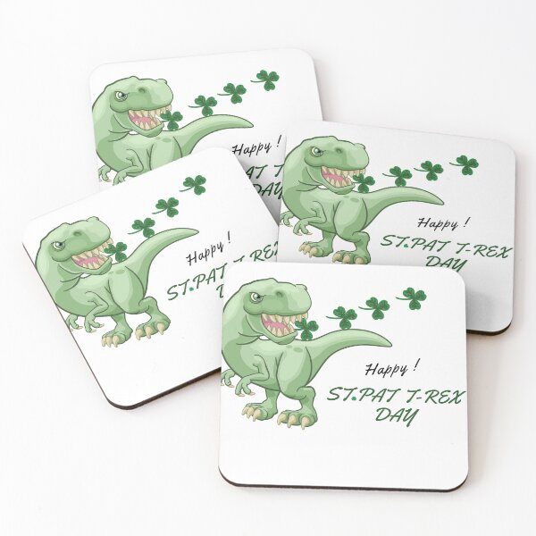 Item preview, Happy St. Patrick PatRex Day Dinosaur Pat REX Happy Kids designed and sold by 4DN4NE.
