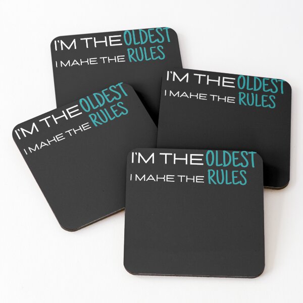 Item preview, I'm The Oldest I Make The Rules Shirt Brother or Sister,funny gift for brother or sister,family funny time designed and sold by PIXEcompany.