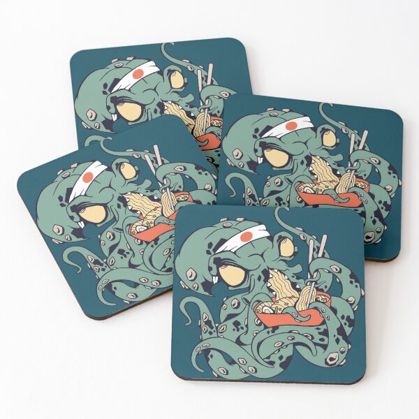 Item preview, Kraken Eating Ramen designed and sold by SLAG-Creative.