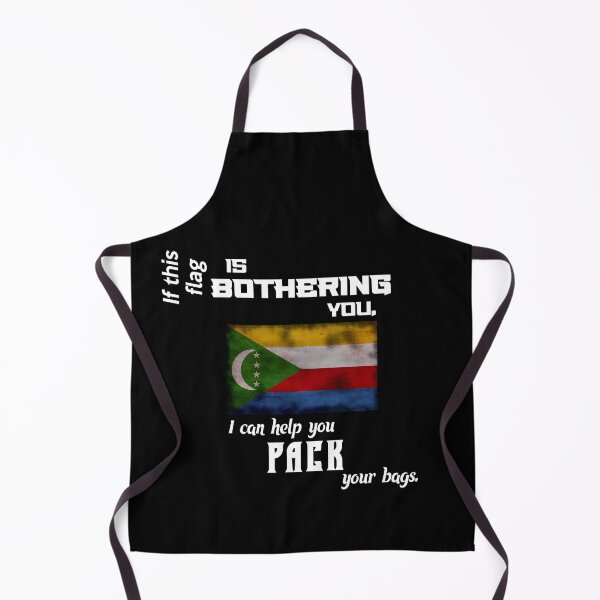 Item preview, Comorian flag - pack your bags designed and sold by 2Girls1Shirt.