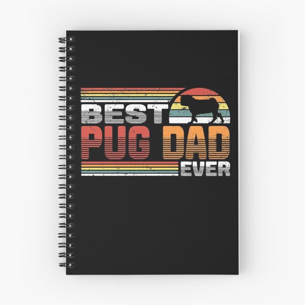 Item preview, Best Pug Dad Ever Dog Lover Vintage Gift designed and sold by besTmanuFacture.