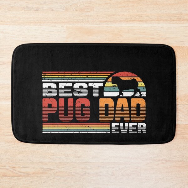 Item preview, Best Pug Dad Ever Dog Lover Vintage Gift designed and sold by besTmanuFacture.