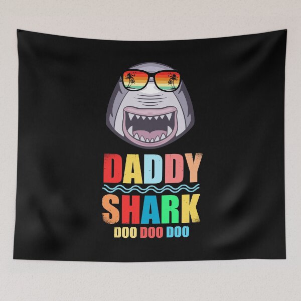 Item preview, Daddy Shark Vintage Doo Doo Doo Papa Father's Day designed and sold by Ibu83.