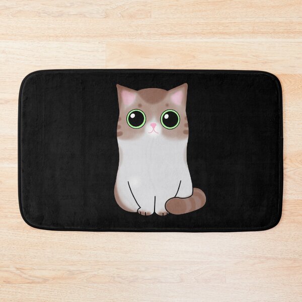 Item preview, Cute Kawaii Chibi Cat - cute brown and white kitten designed and sold by Gerhanj.
