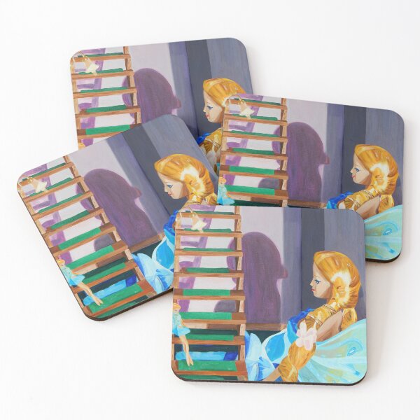 Item preview, Blue Fairy and Pixie on the Stairs designed and sold by JTYCreative.