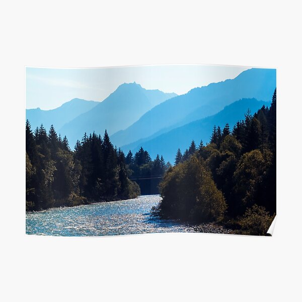 Backlit Landscape Posters Redbubble