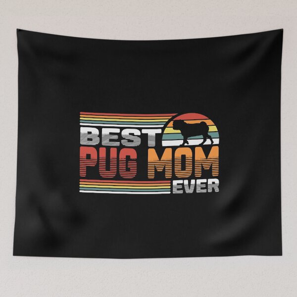Item preview, Vintage Gift Dog Lovers Best Pug Mom designed and sold by besTmanuFacture.