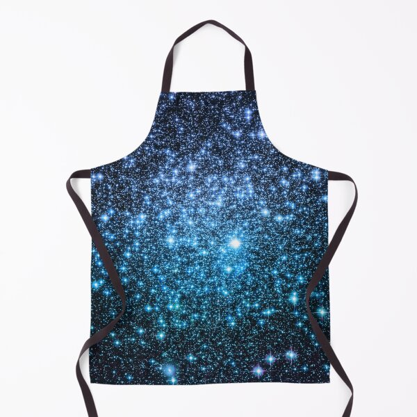 Item preview, Galaxy Sparkle Stars Periwinkle Turquoise Blue Ombre designed and sold by 2sweetsDesign.